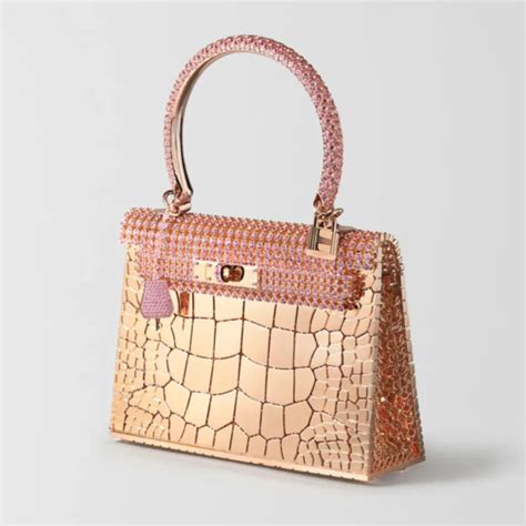 rose gold kelly bag